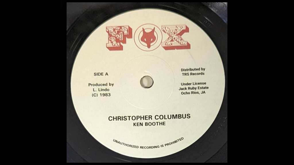 Ken Boothe – Christopher Colombus